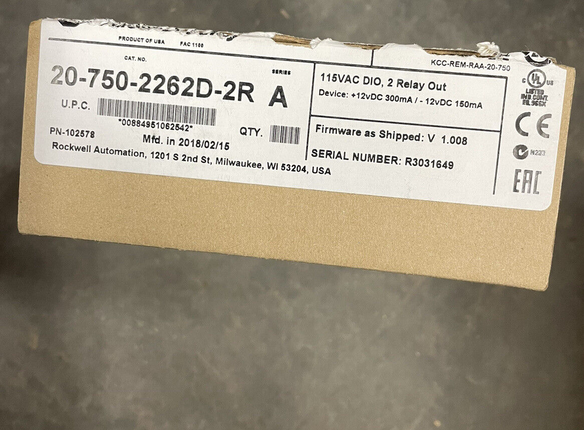 Allen Bradley PowerFlex 750 115V Option Card - ALLEN BRADLEY