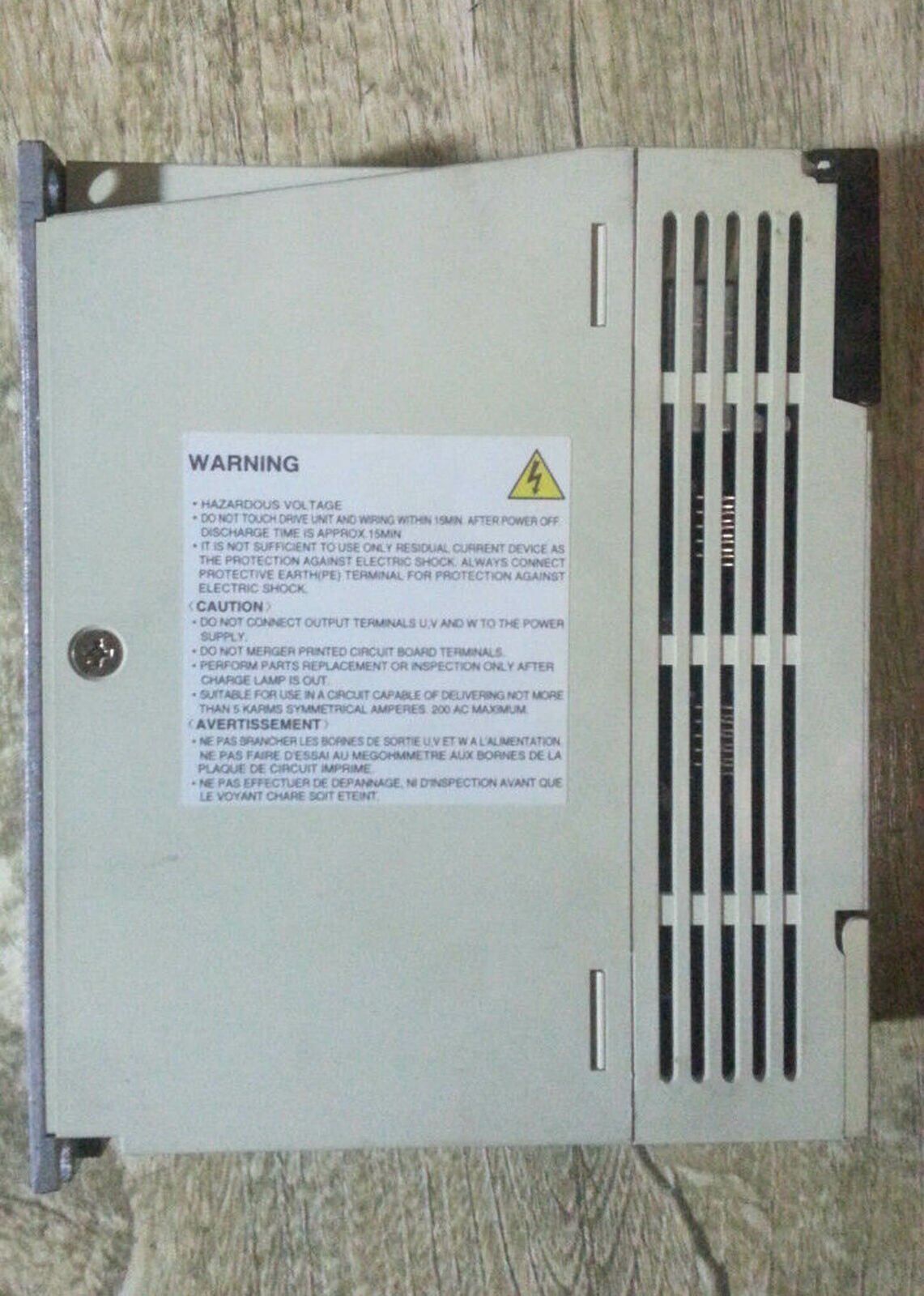 Mitsubishi Servo Drive MR-J2-10A1-XE13-P55 Tested - Good Condition - MITSUBISHI