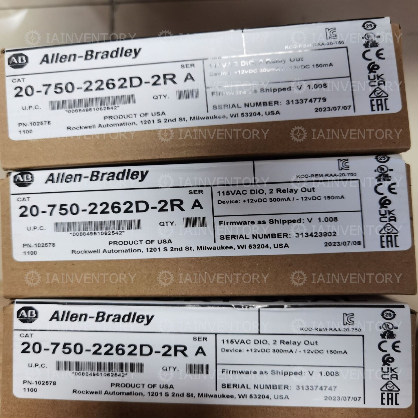 Allen Bradley 20-750-2262D-2R Next Day Air Product - ALLEN BRADLEY