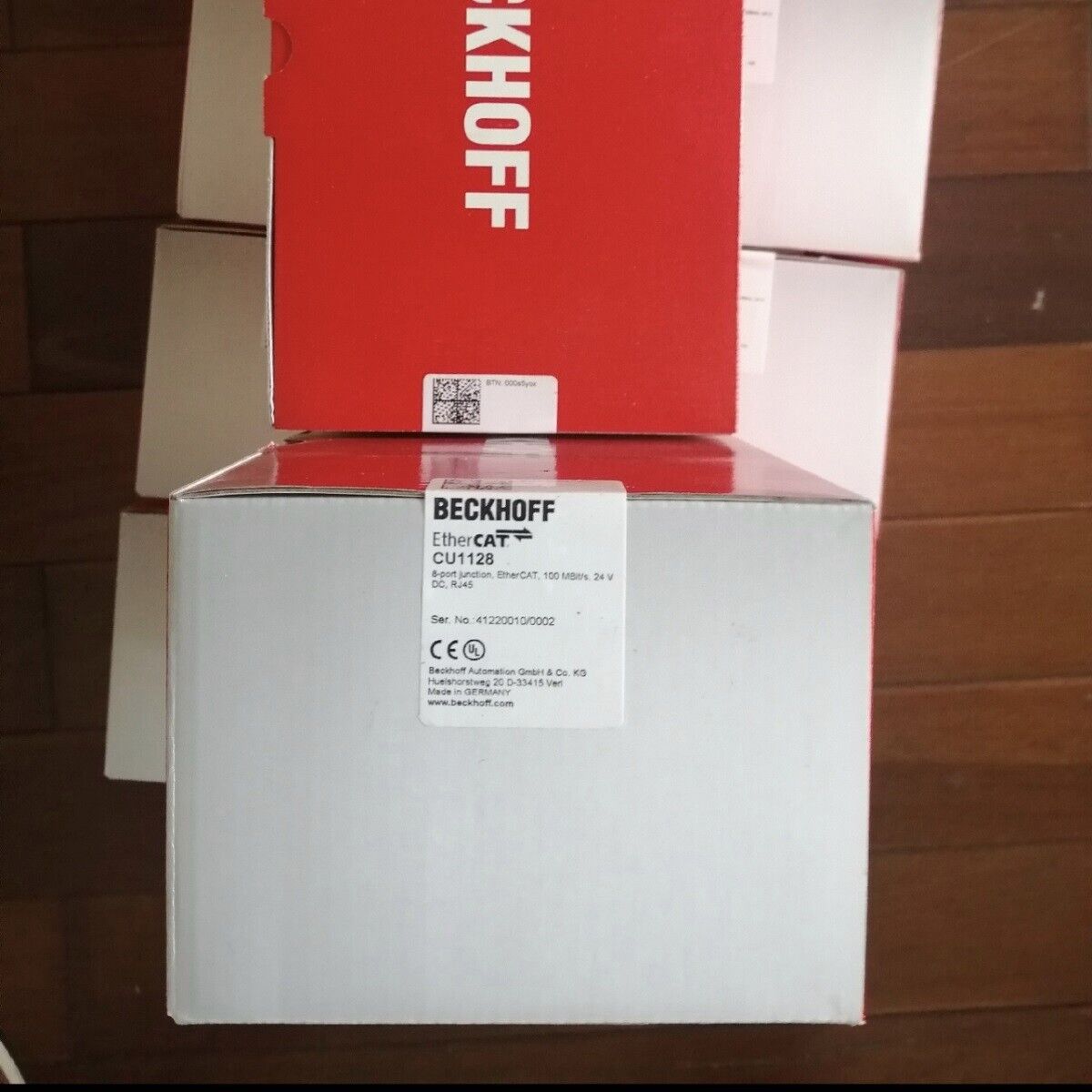 Beckhoff CU1128 RJ45 Junction EtherCAT 100Mbit/s 24V - BECKHOFF