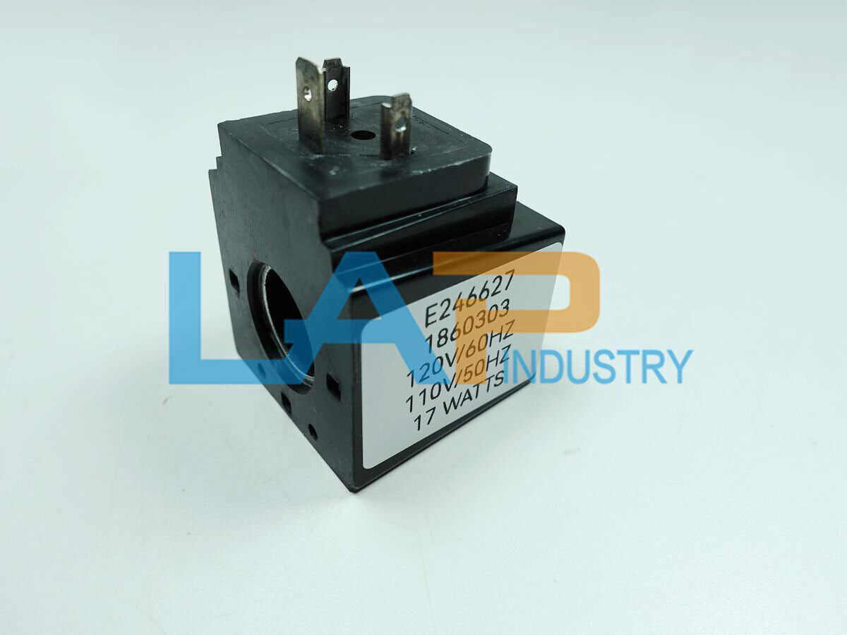 110V Hydraulic Solenoid Valve Coil Replacement E246627 1860303 - OMRON