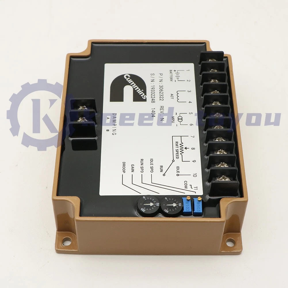 1PCS CUMMINS 3062322 Speed Controller