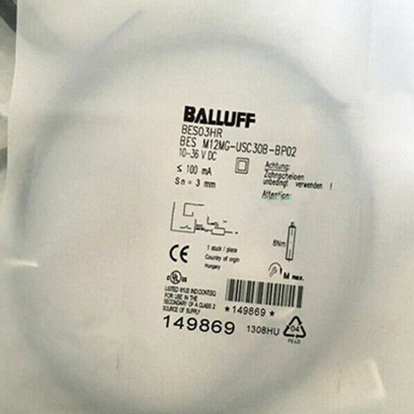 Balluff Proximity Sensor M12MG-USC30B-BP02 Fast Ship - BALLUFF