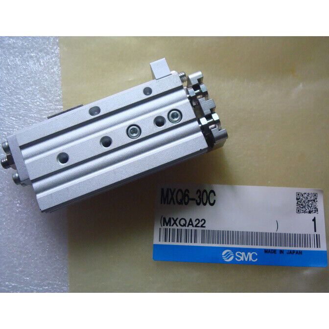 New 1PC SMC MXQ6-30C Slide Cylinder - SMC