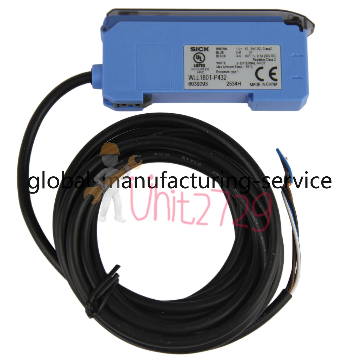 1PCS SICK sensor WLL180T-P432 #ke