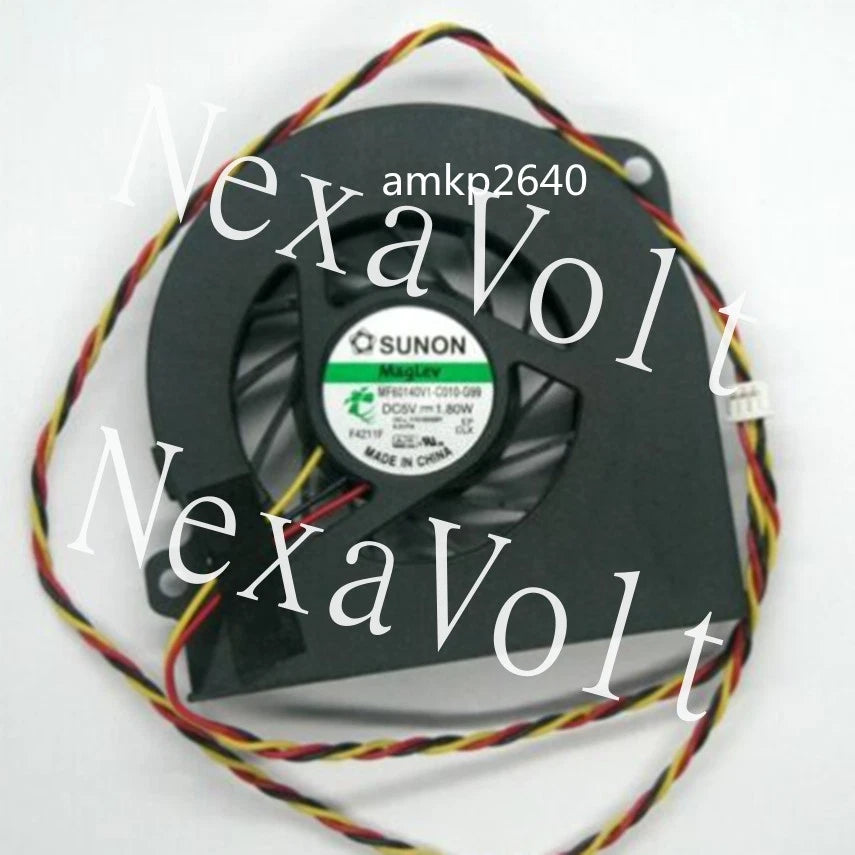 1PC for Server Laptop Fan 3pin MF60140V1-C010-G99 DC 5V 1.8W