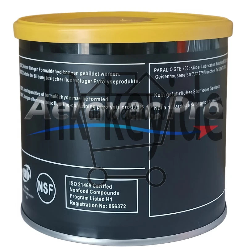 1Pcs KLUBER Lubrication PARALIQ GTE 703 Grease 750g (26.5 OZ) SAFE RELIABLE
