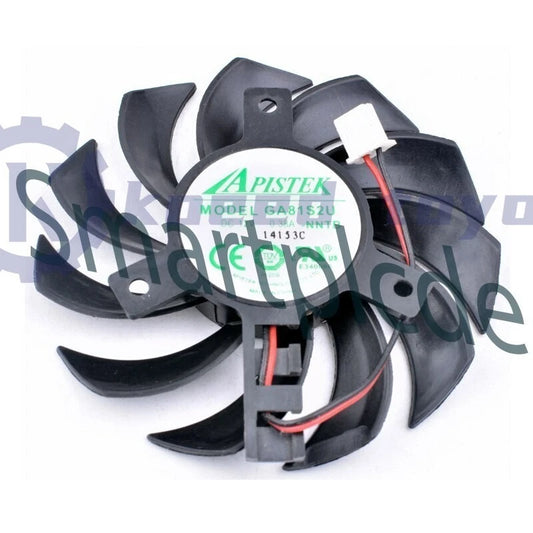 1PCS GA81S2U-NNTB GT630 diameter 75mm hole 40mm graphics card cooling fan