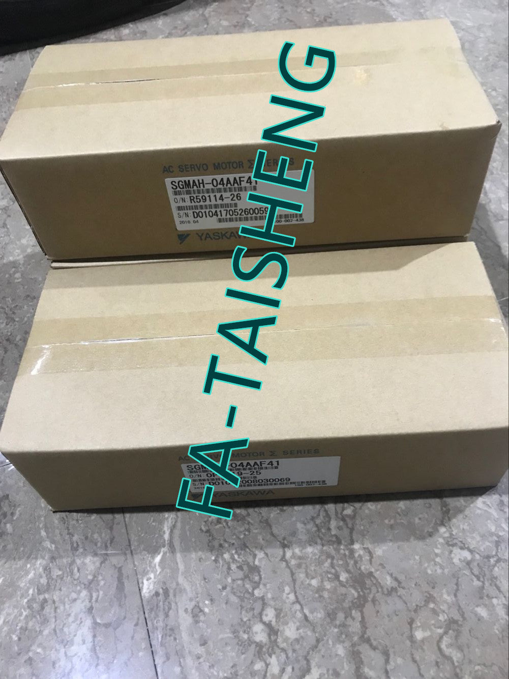 1PC YASKAWA AC SERVO MOTOR SGMAH-04AAF41