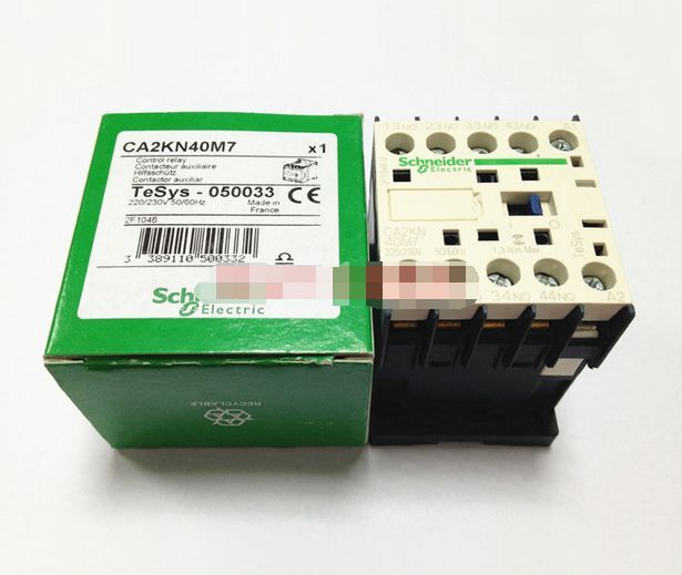 new CA2KN40M7 220VAC IN BOX Schneider PLC Contactor - SCHNEIDER