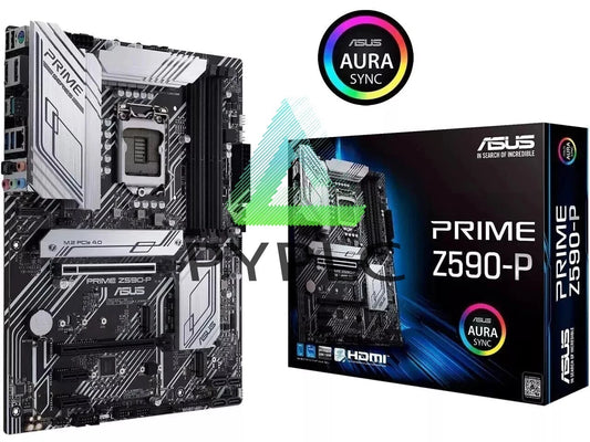 For ASUS PRIME Z590-P LGA 1200 Intel Z590 SATA 6Gb/s ATX Intel Motherboard