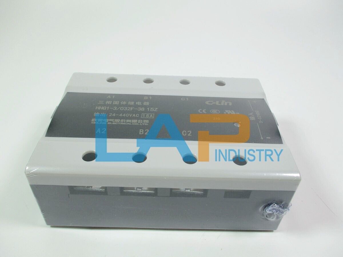 1PCS Three-phase Solid State Relay HHG1-3/032F-38 24-440V - THYRISTOR CONTROLS