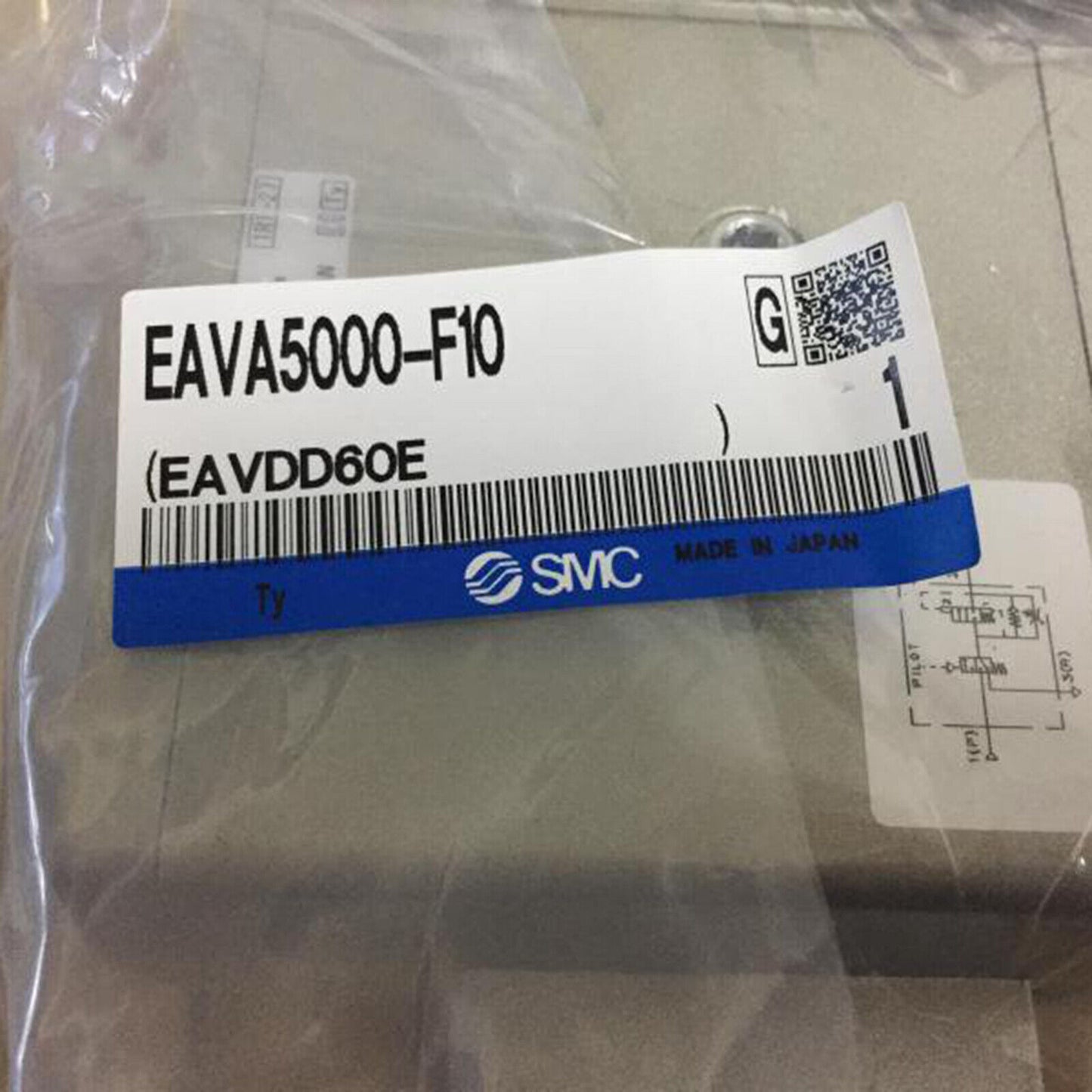 1PC SMC Solenoid Valve EAVA5000-F10 - SMC