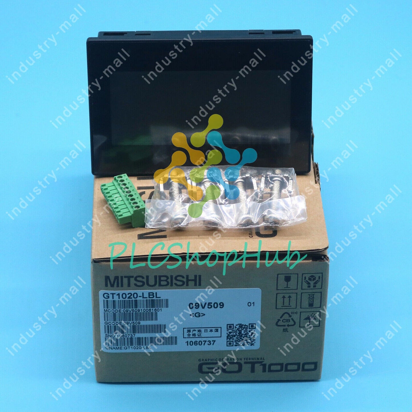 1PCS Mitsubishi GOT1000 GT1020-LBL Graphic Operation Terminal