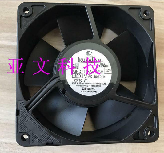 1pcs IKURA USHD1-UHS4506W 100V 12CM metal iron leaf fan