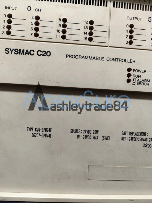 1PCS Omron Cpu C20-CPU74E