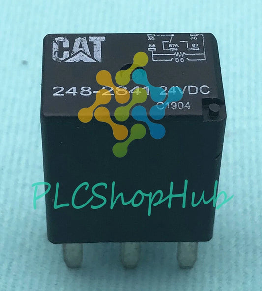 1PC CAT Excavator Relay 248-2841 24VDC Power Relay 5Pins