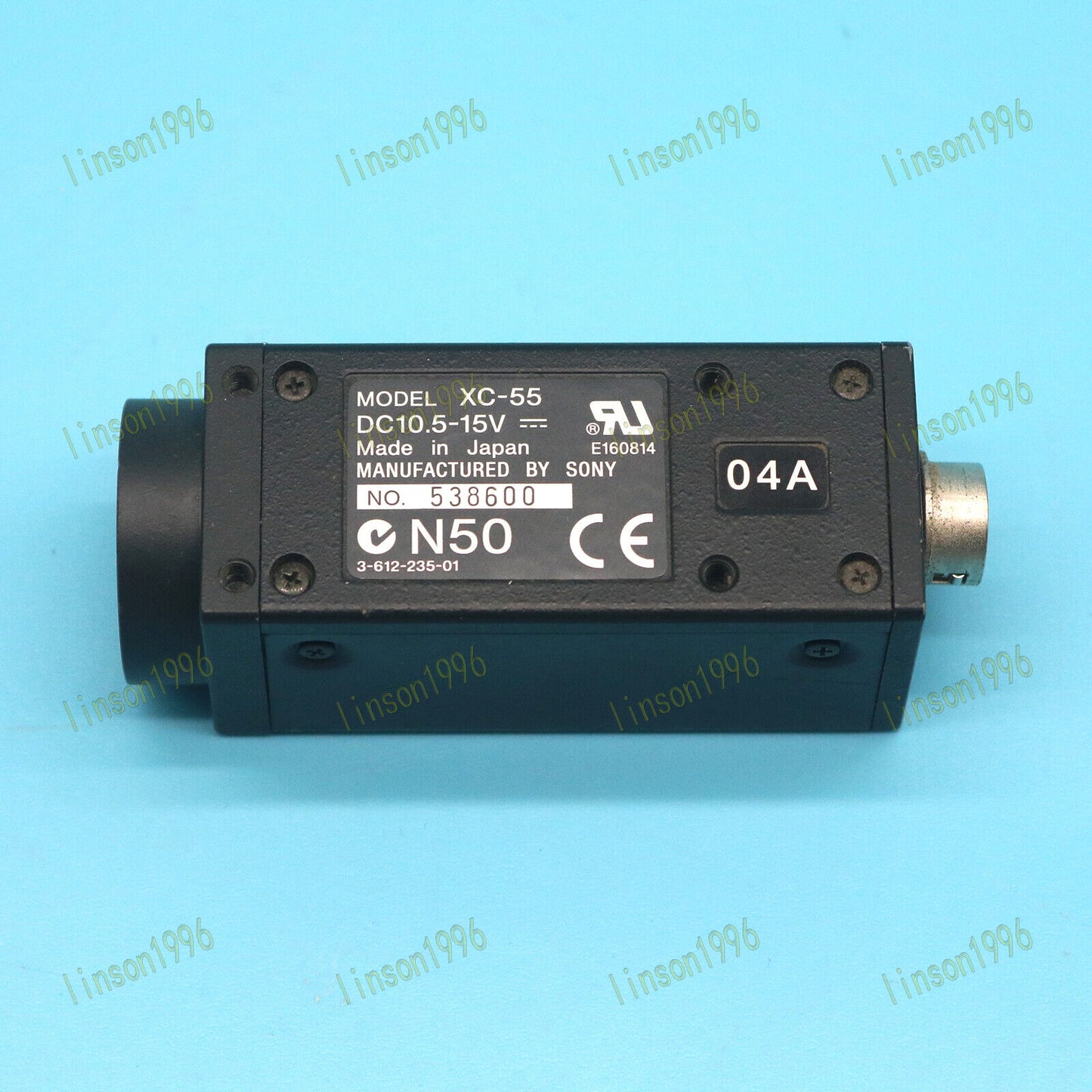 Used SONY XC55 CCD Industrial Camera - SONY