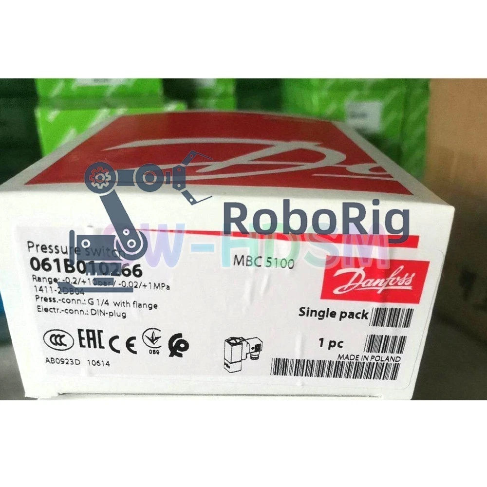 1PCS FOR Danfoss 061B010266 MBC5100 Pressure Switch