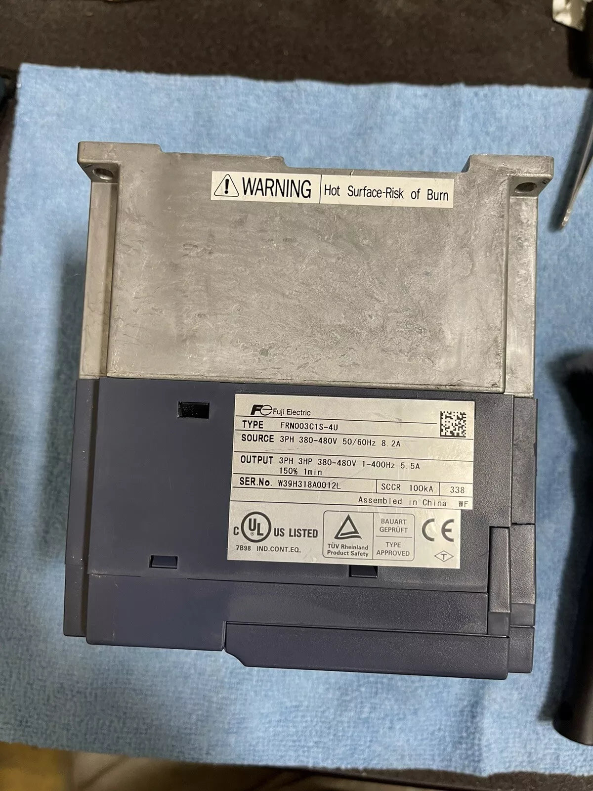 Fuji Electric Frn003c1s-4u 3hp AC Drive - FUJI ELECTRIC
