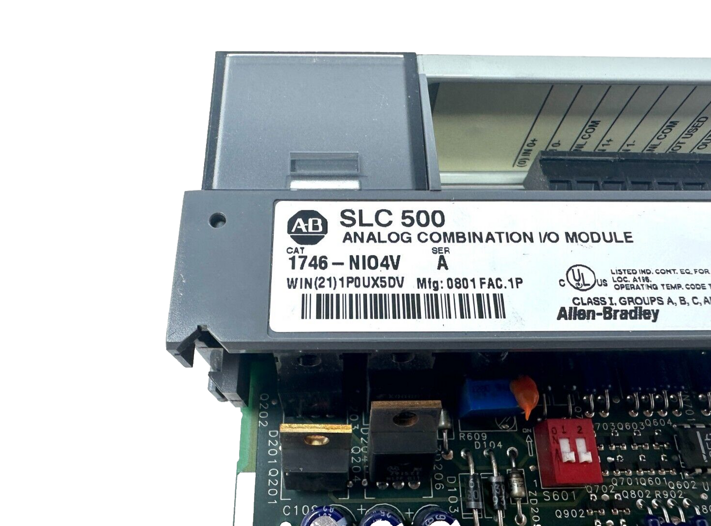 used Allen Bradley 1746-NIO4V Module - ALLEN BRADLEY