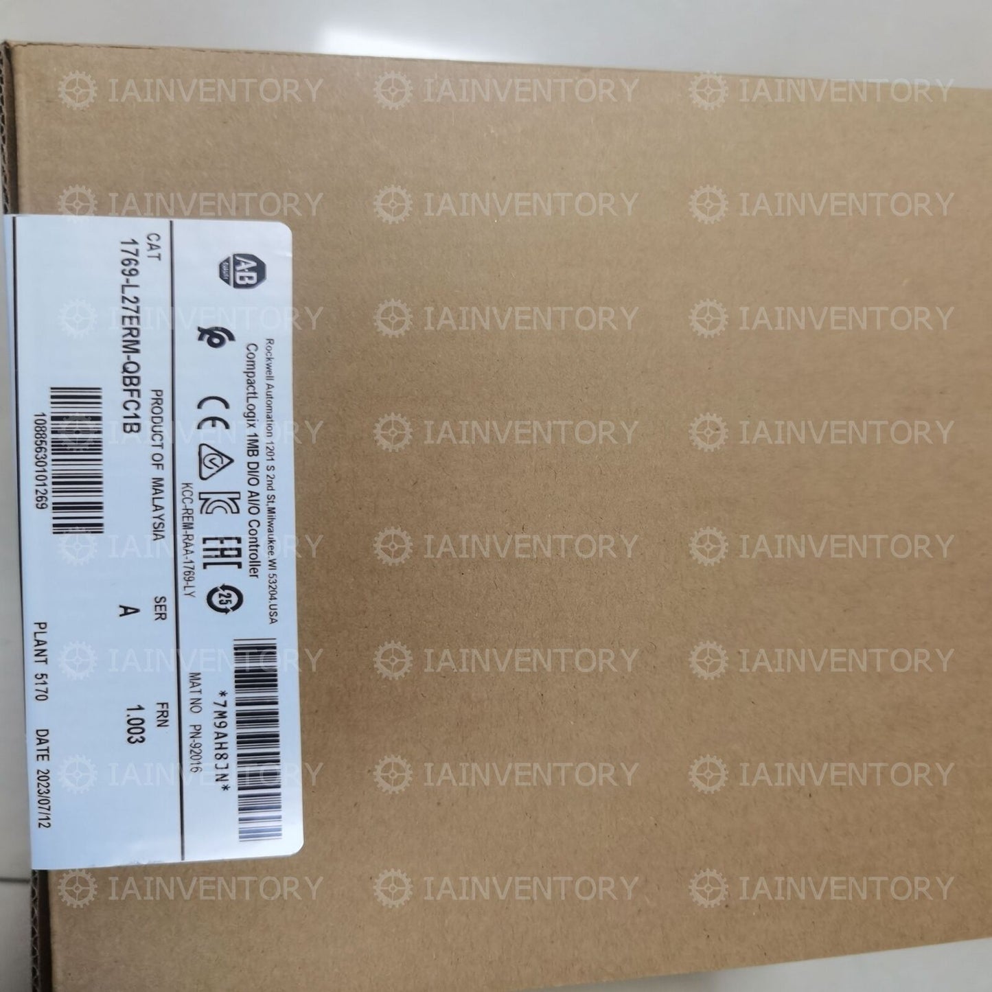 Allen-Bradley Fast 1PC 1769-L27ERM-QBFC1B Industrial Component with 1 Year Warranty - ALLEN-BRADLEY