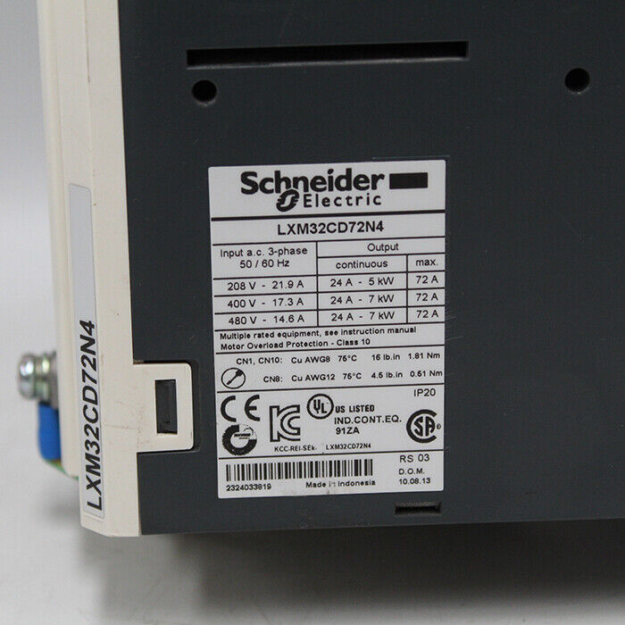 Used LXM32CD72N4 Servo Drive in Good Condition - KOEED