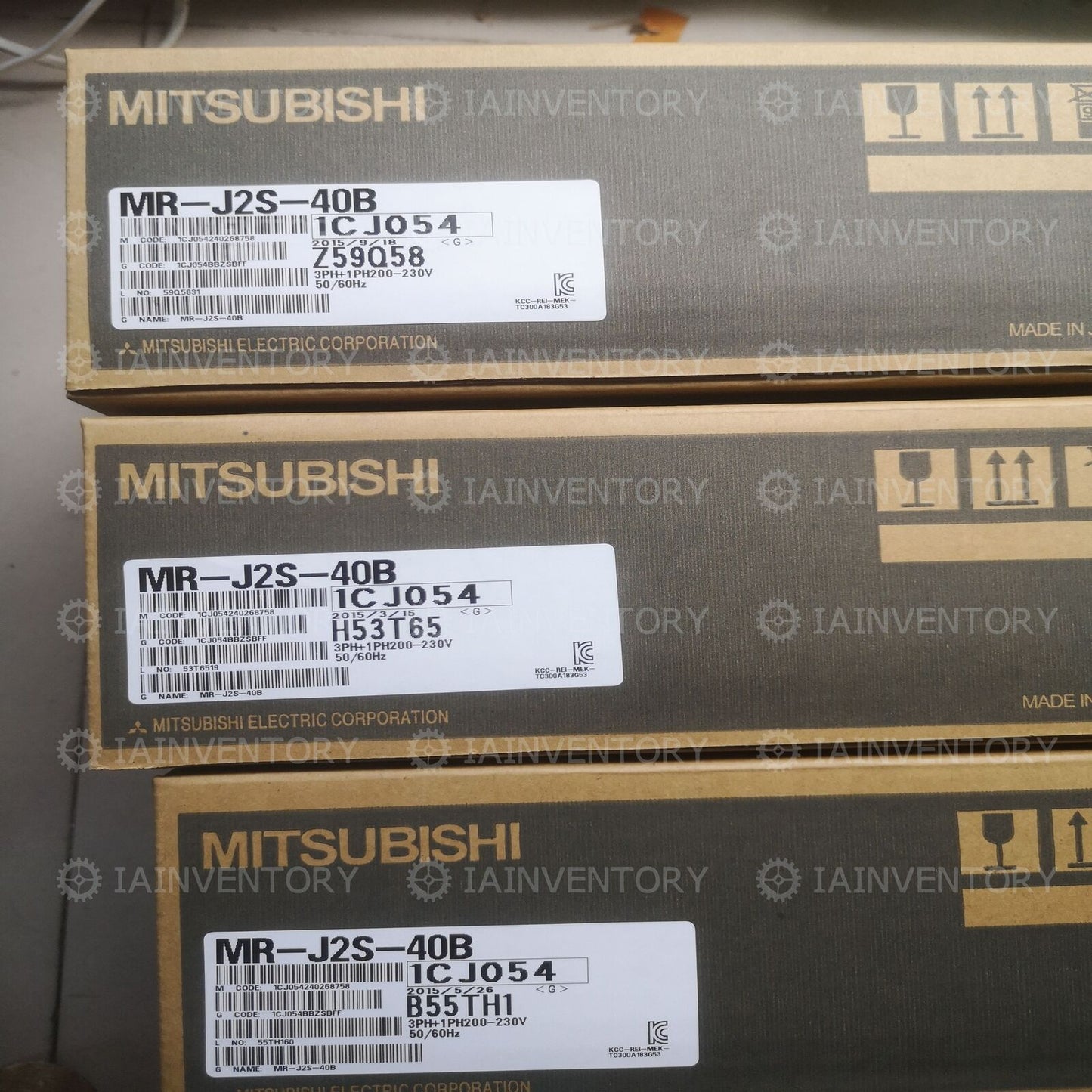 MITSUBISHI MR-J2S-40B AC Servo Drive - MITSUBISHI