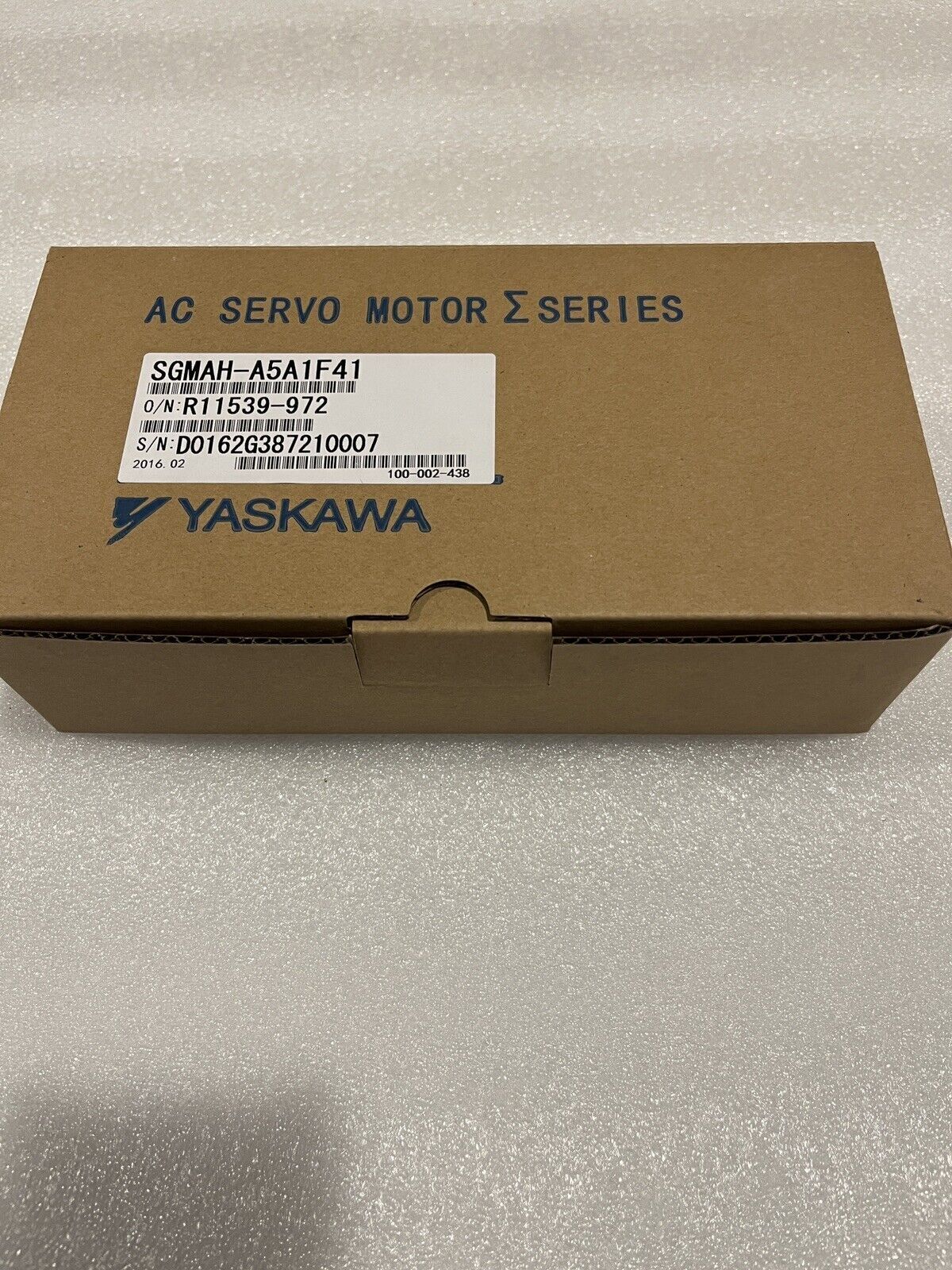 Yaskawa SGMAH-A5A1F41 Servo Motor for PLC - YASKAWA
