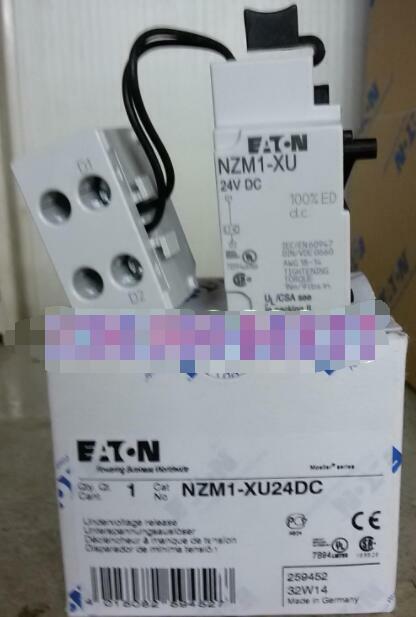 1PCS Eaton Moeller NZM1-XU24DC Undervoltage Release In Box