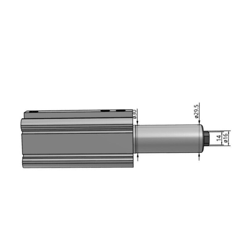 1PCS for SMC air cylinder MKB40-50RZ Rotate the clamping Angle cylinder