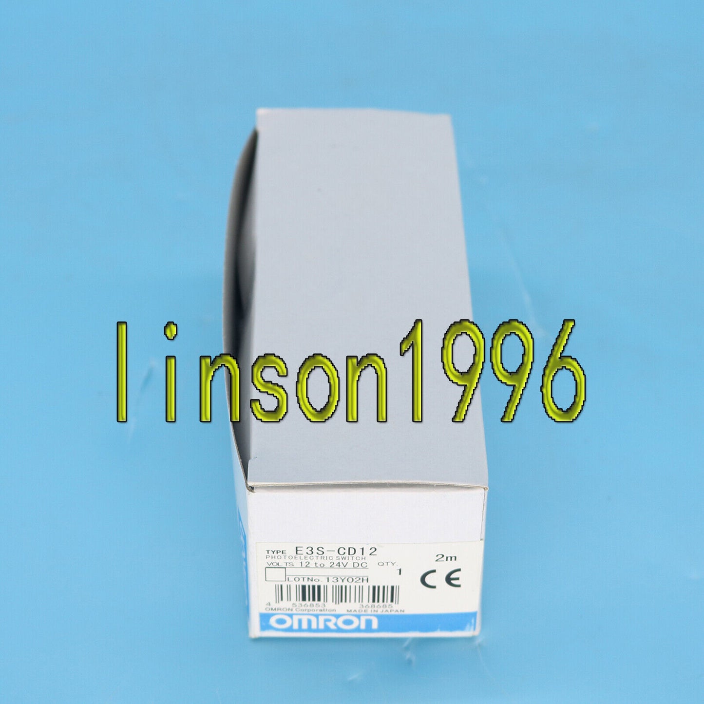 OMRON E3SCD12 Photoelectric Switch Sensor 10-30VDC 2M - OMRON