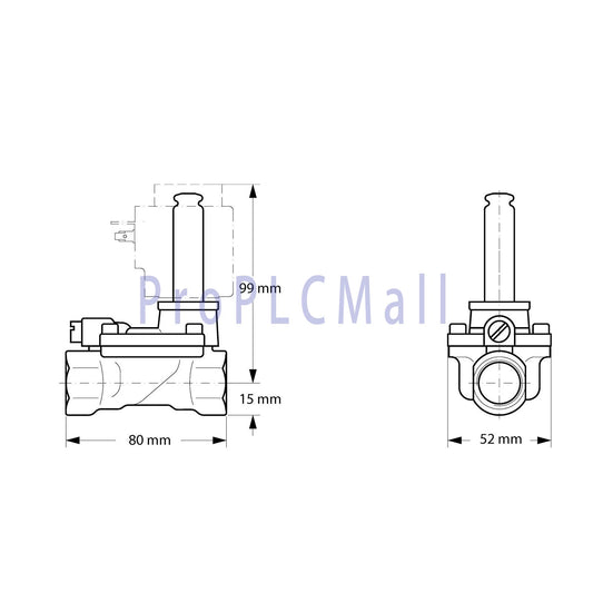 1PC~DANFOSS EV220B 032U7115 Solenoid Valve ~