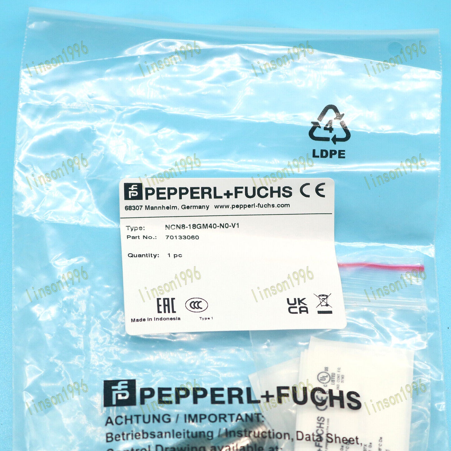 1PC NCN8-18GM40 Sensor Pepperl+Fuchs Fast Delivery - PEPPERL+FUCHS