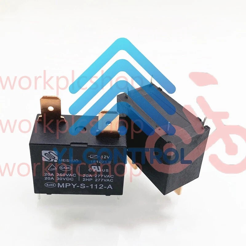 10PCS MEISHUO MPY-S-112-A Power Relay 4 Pins 12VDC 20A 250VAC