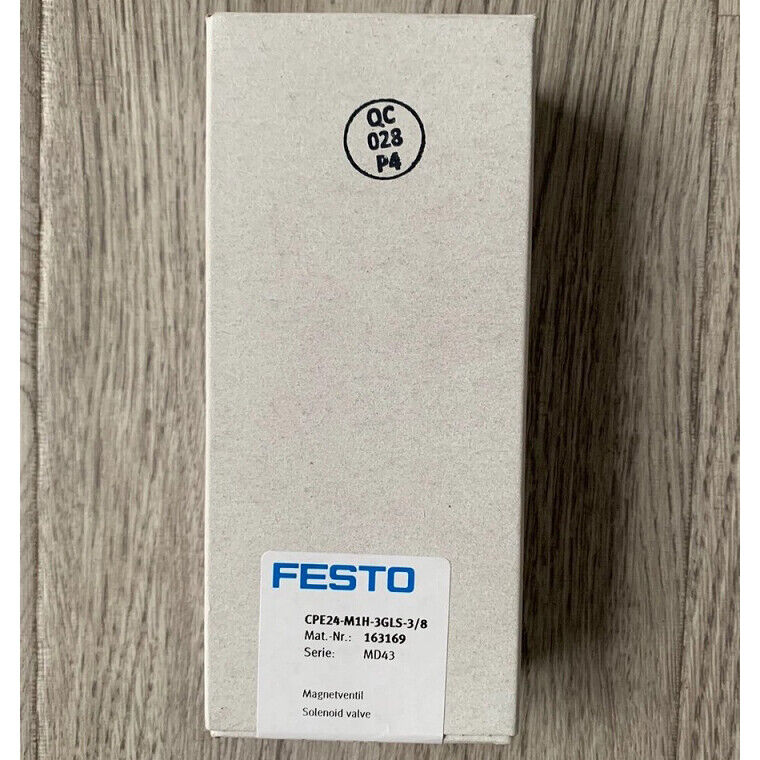 FESTO CPE24-M1H-3GLS-3/8 Solenoid Valve - FESTO