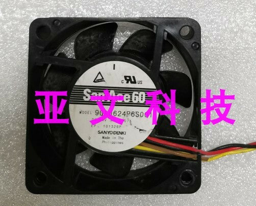 1pcs Sanyo 9GA0624P6S001 24V 0.07A 60 * 60 * 20MM fan