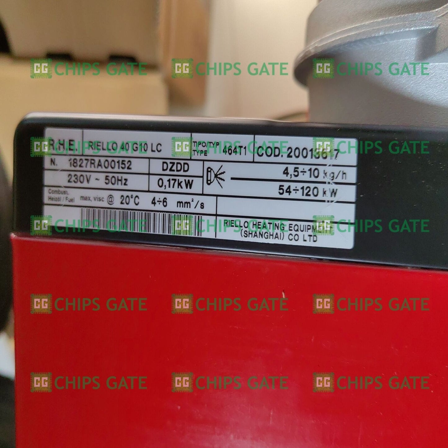 new 1PCS 40G10LC RIELLO Single-Stage light oil Boiler Burner 54-120KW 4.5-10kg - RIELLO