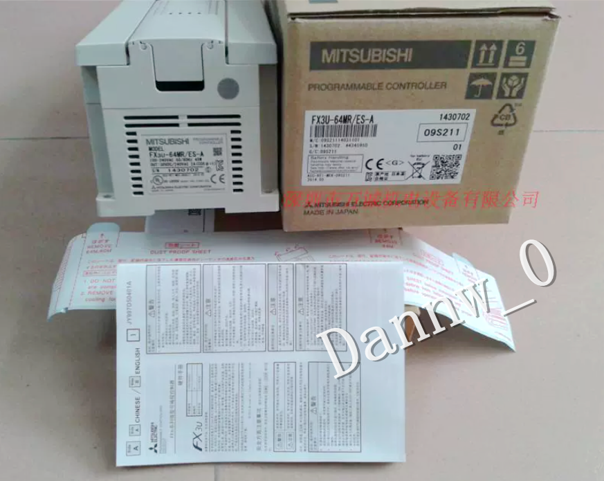 new 1PC Mitsubishi PLC FX3U-64MR/ES-A