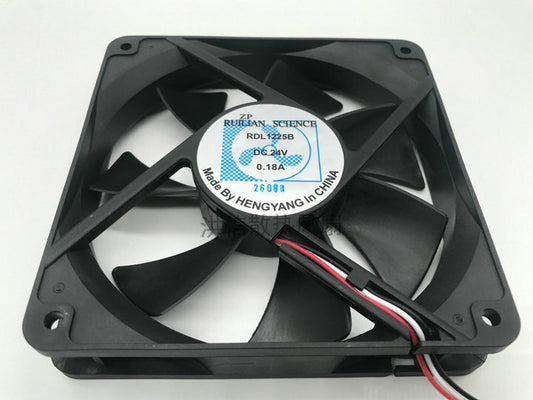 1pcs RUILIAN SCIENCE RDL1225B DC24V 0.18A 12025 120mm Inverter Fan