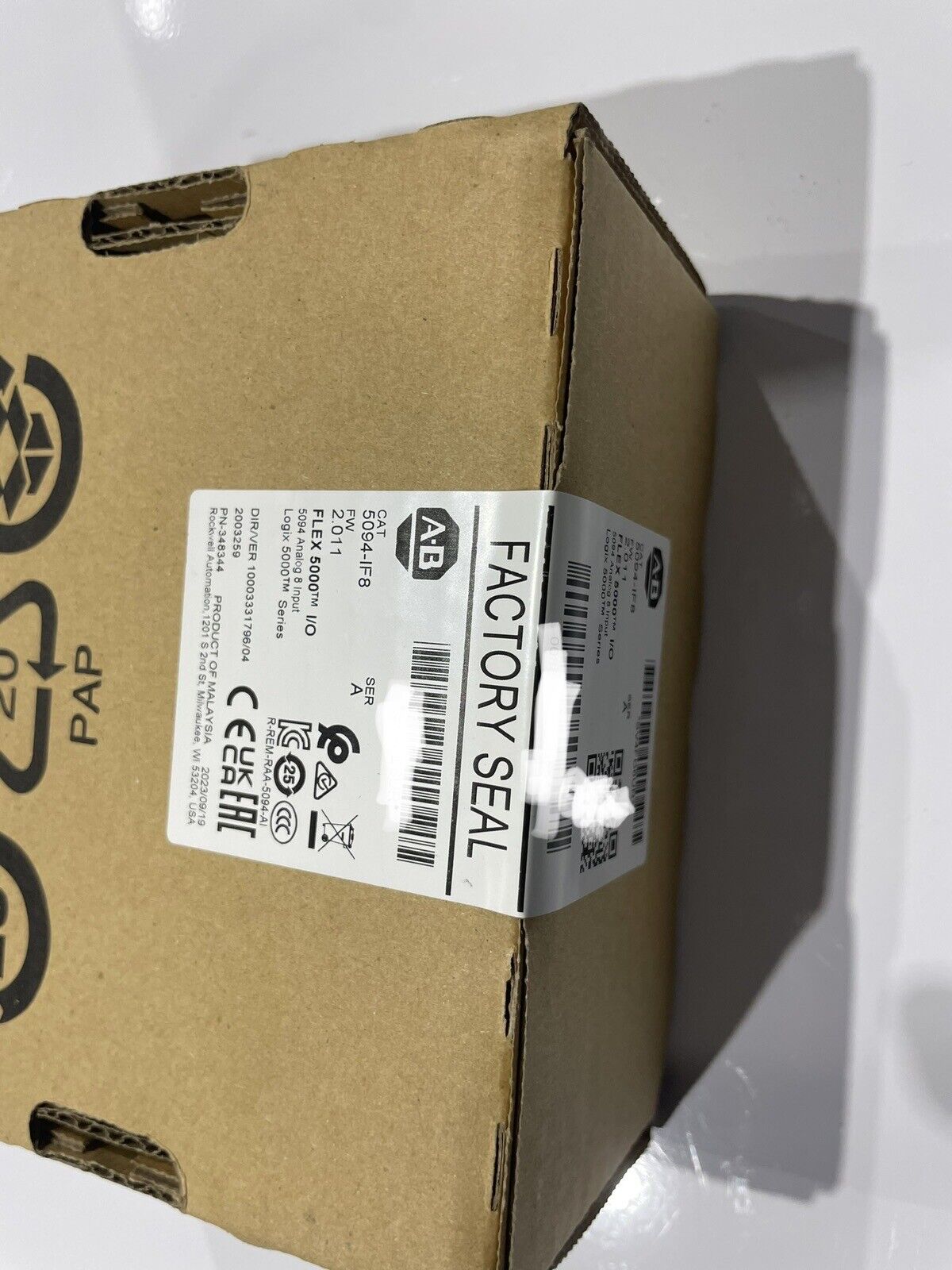 Allen Bradley Flex 5000 Analog Input Module 8 Current/Volt - ALLEN BRADLEY