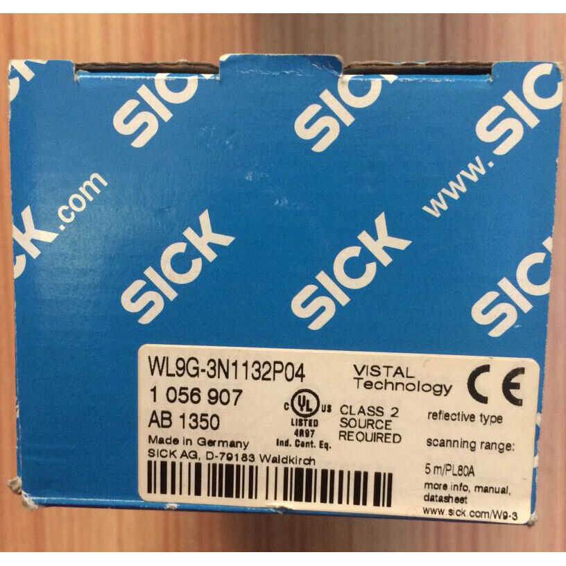 SICK WL9G-3N1132P04 Photoelectric Sensors, High-Performance Motion Detection System - SICK