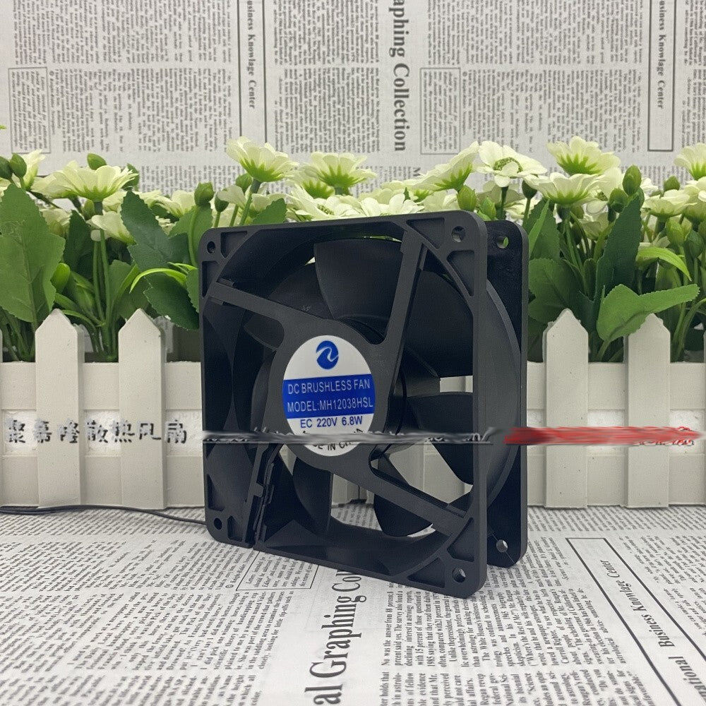 MH12038HSL 220V 12038 12 cm large air volume chassis cooling fan