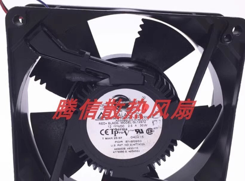 COMAIR ROTRON GL12S7Z DC12V 2.5A 30W Temperature Control Cooling Fan