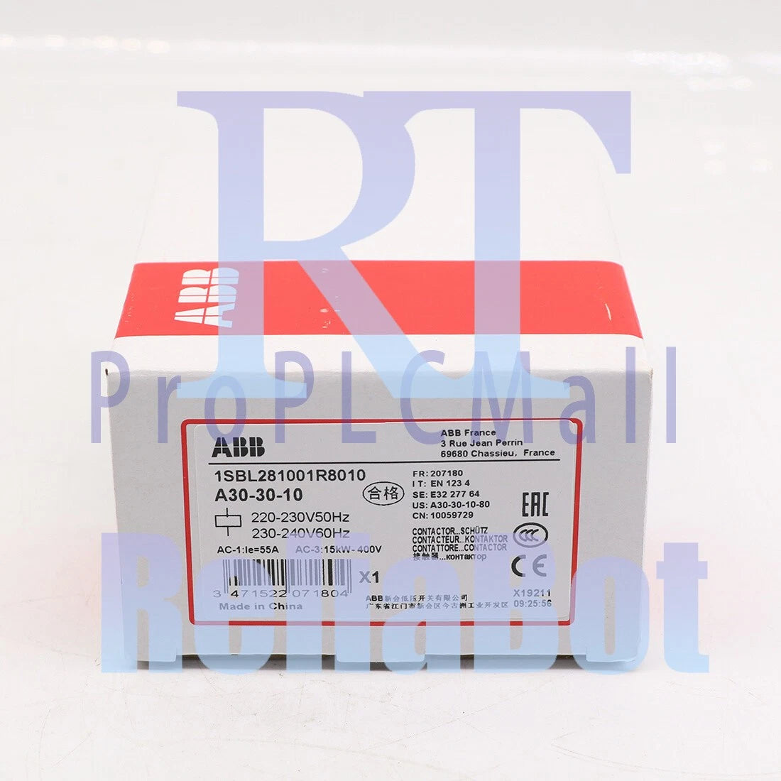 ABB A30-30-10 AC220V AC Contactor IN BOX 1Pcs.