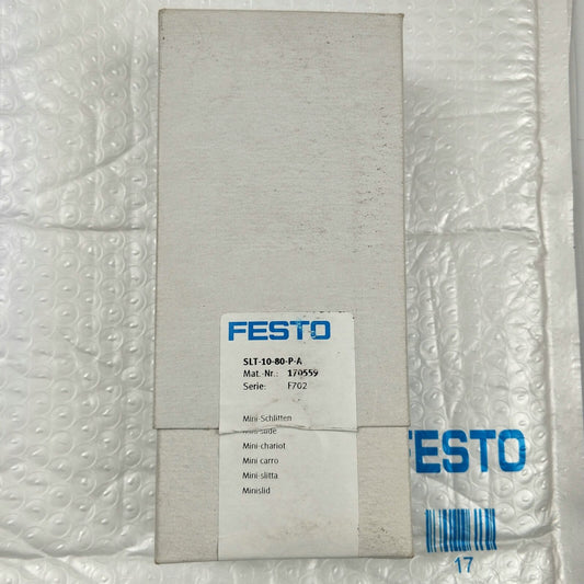 Festo SLT-10-80-P-A Precision Slide Cylinder - FESTINGMBH