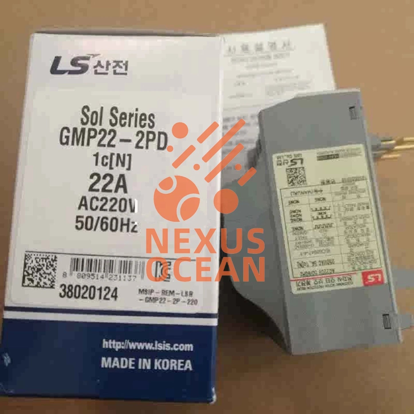 1pcs LS GMP22-2PD 22A AC220V 50-60HZ relay Free ship #YP1