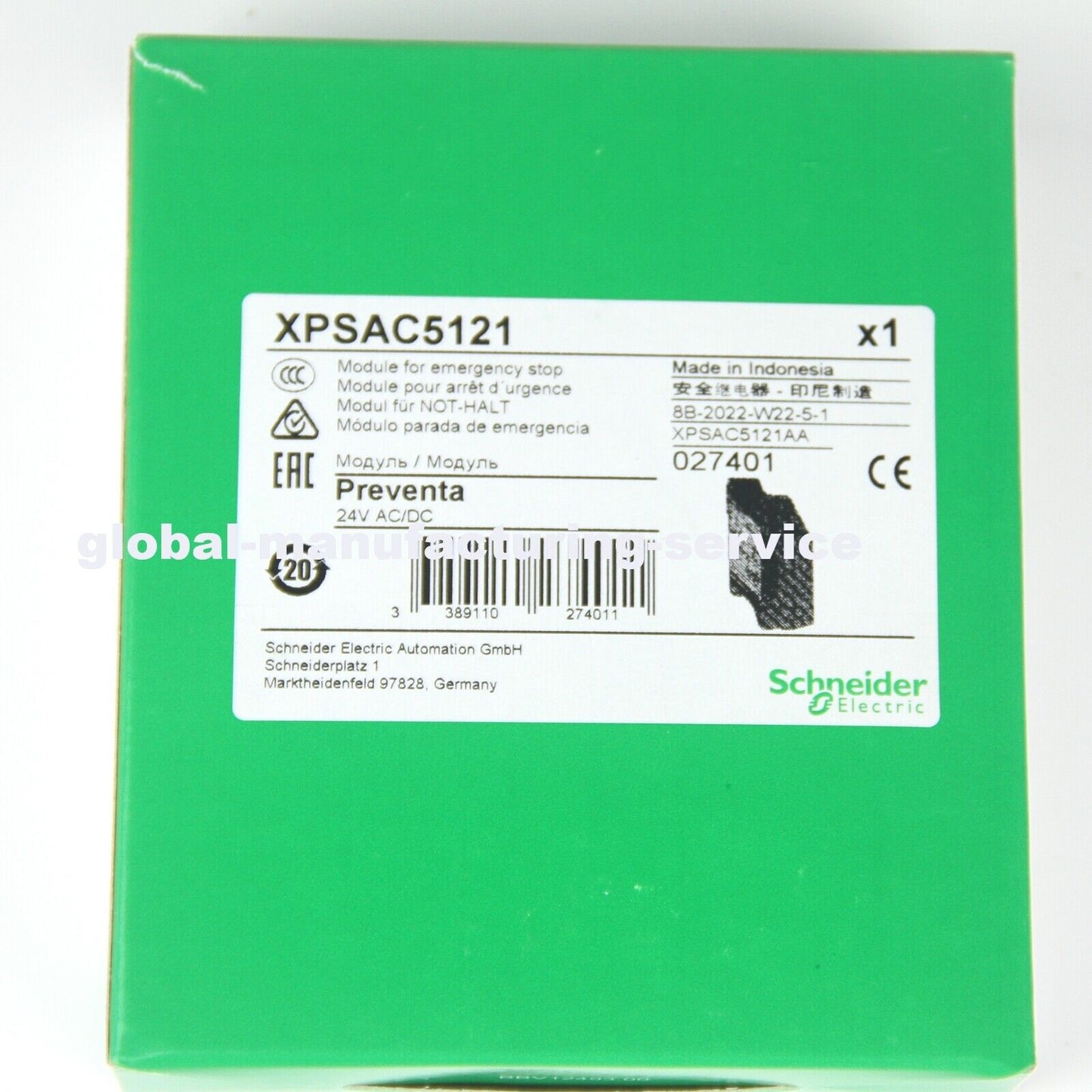 new SCHNEIDER XPSAC5121 - SCHNEIDER