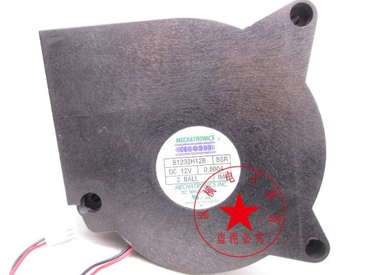 MECHA TRONICS B1232H12B BSR DC 12V 0.800A Turbo Blower Cooling Fan