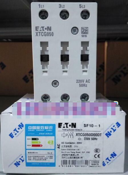 1PCS Eaton Moeller XTCG050D00DT AC Contactor 220V In Box